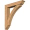 Ekena Millwork Thorton Traditional Smooth Bracket w/ Offset Brace, Western Red Cedar, 7 1/2"W x 40"D x 44"H BKT0806X40X44THR01SWR - alternate 1